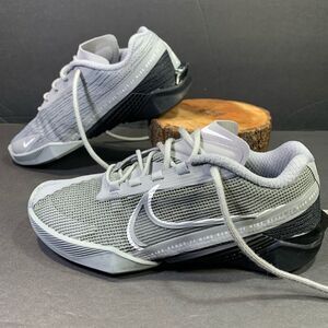 Nike React Metcon Turbo Sneakers Grey Black Shoe Size Womens 5 or Mens 3.5